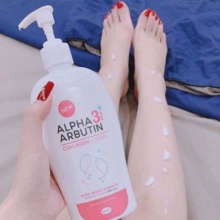 [ Chính Hãng ] Dưỡng thể Alpha Arbutin Collagen Lotion 500ml