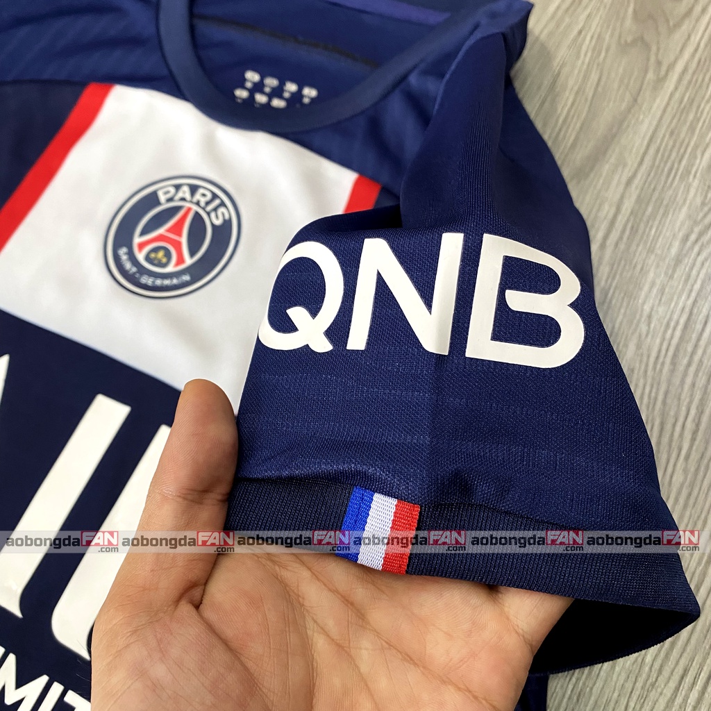 Áo Bóng Đá PSG Xanh Sân Nhà 2023 Hàng Thái