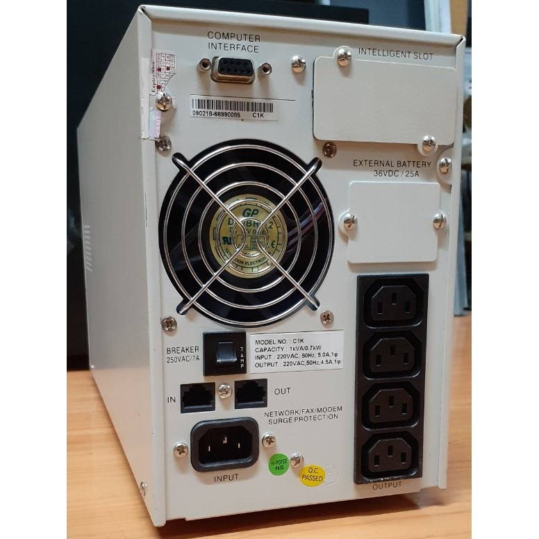 C1K - Bộ lưu điện  SANTAK Online 1000VA / 700W