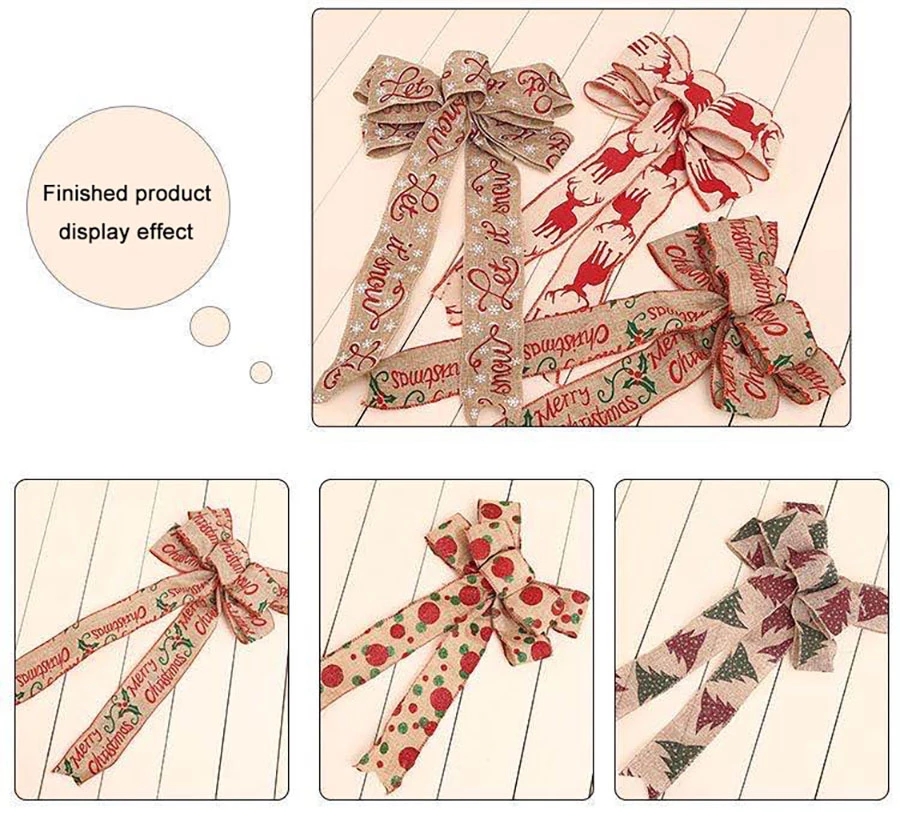 Cuộn Dây Ruy Băng Dùng Trang Trí Giáng Sinh