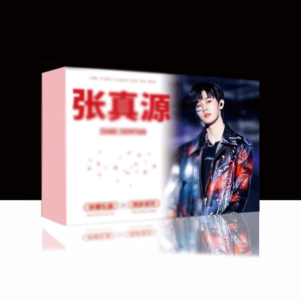 ( Viền tròn ) Hộp quà ĐINH TRÌNH HÂM TNT THỜI ĐẠI THIÊU NIÊN ĐOÀN postcard bookmark banner huy hiệu ảnh dán idol trung