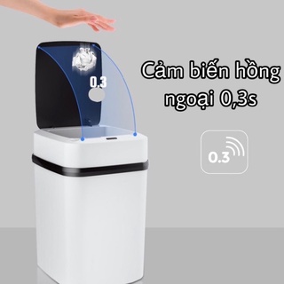 Thùng Rác Cảm Ứng Thùng Rác Mini Thông Minh Tự Động Đóng Mở Nắp Cao Cấp Tiện Ích Sang Trọng PAPAA.HOME