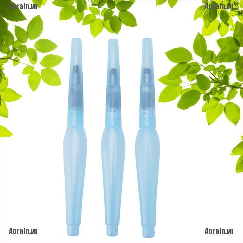 Set 3 Cọ Vẽ Màu Nước Thủ Công Cán Nhựa Tiện Dụng