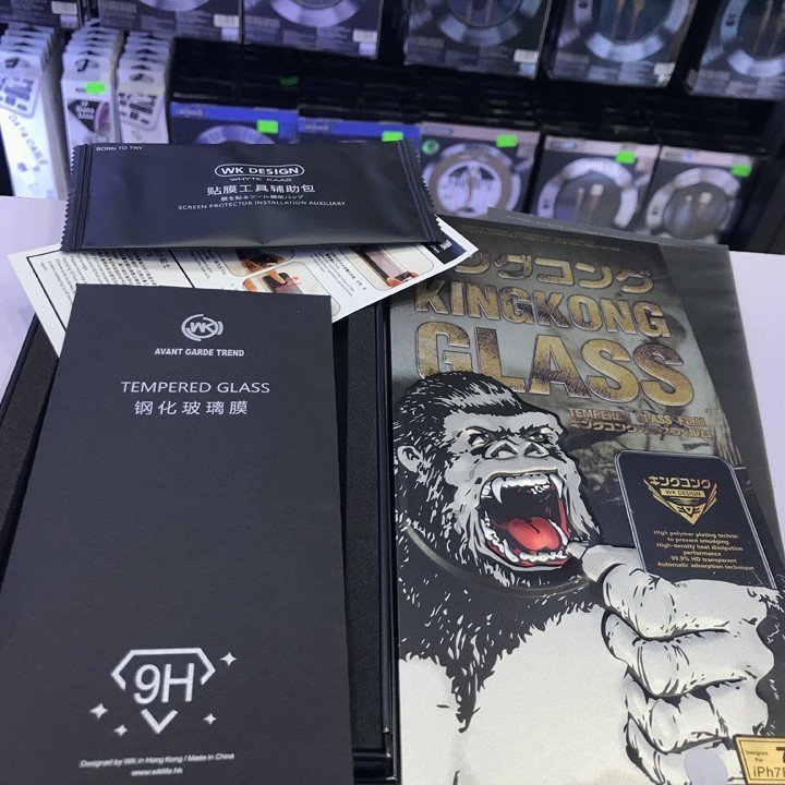 Cường lực iphone KingKong full màn 6/6s/6plus/6s plus/7/8/7plus/8plus/x/xs/xs max/11/12/13/pro/promax - Uni Shop