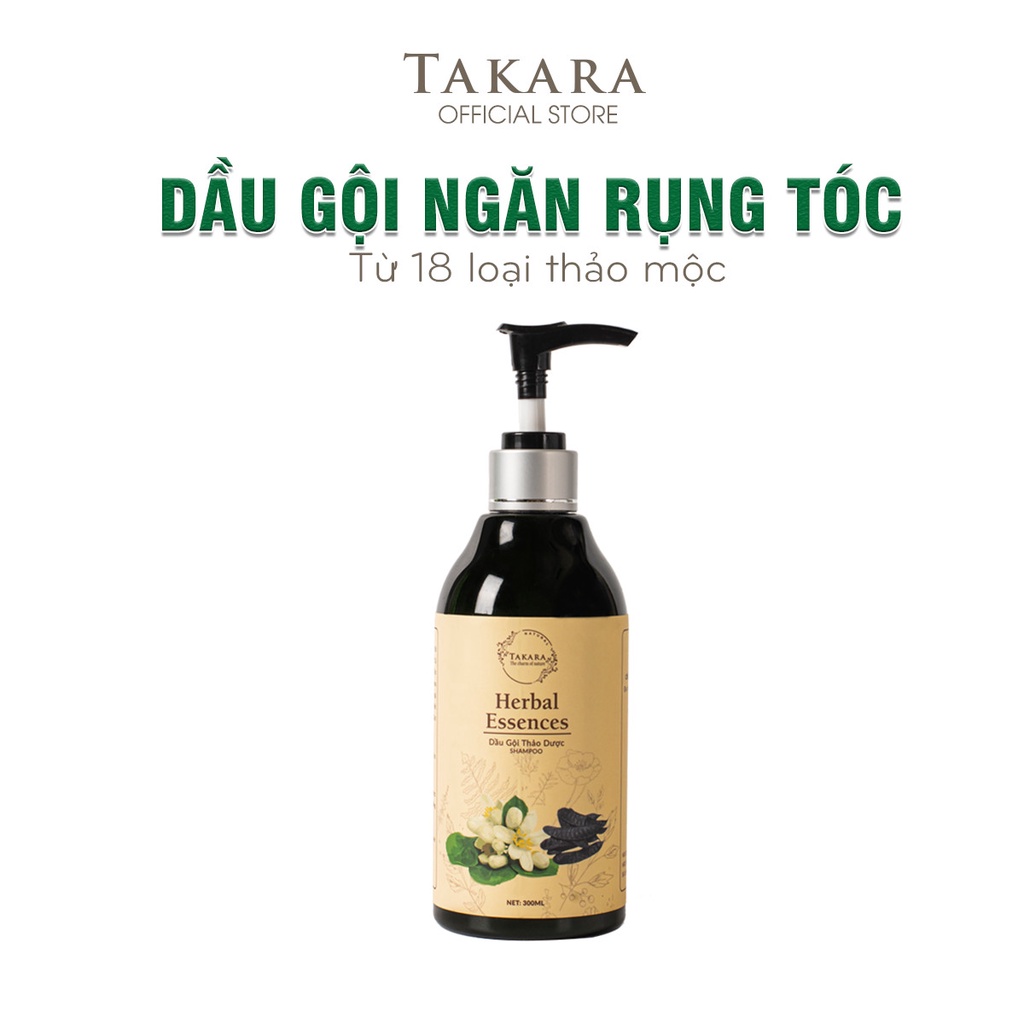 Dầu gội bồ kết Takara ngăn ngừa gãy rụng tóc giảm gàu, dầu gội thảo mộc thiên nhiên 100% dành cho phụ nữ sau sinh