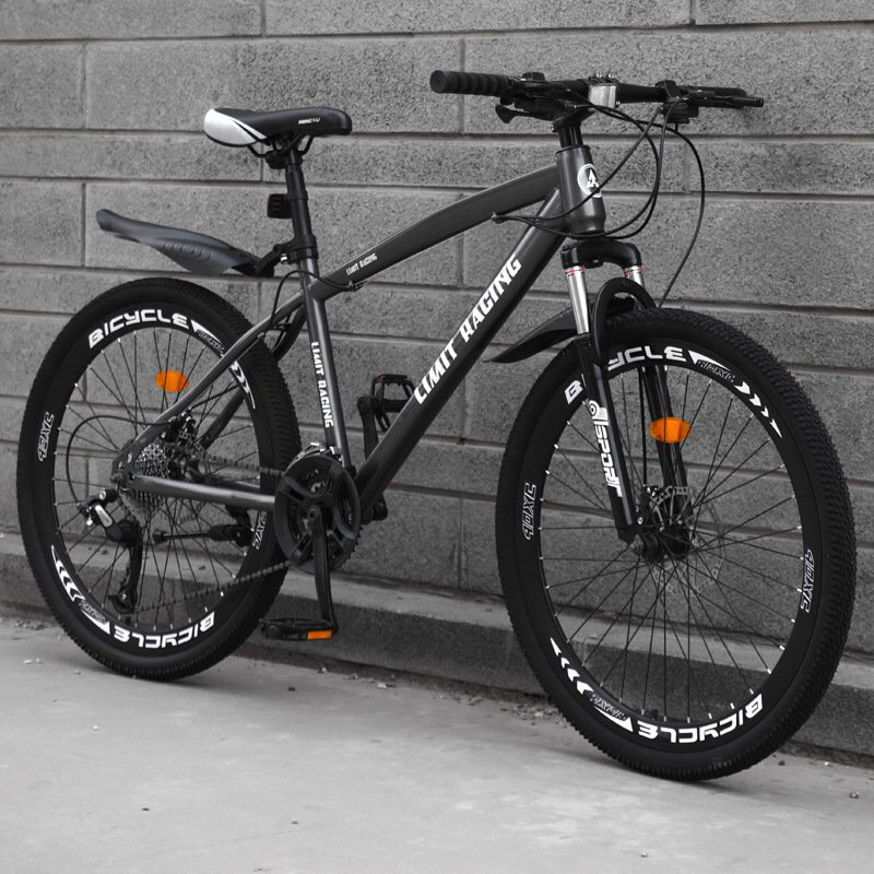 Xe đạp thể thao địa hình Limit Racing - 21 tốc độ, 26 inch -Tặng chắn bùn, đèn phản quang, còi, kệ và bình