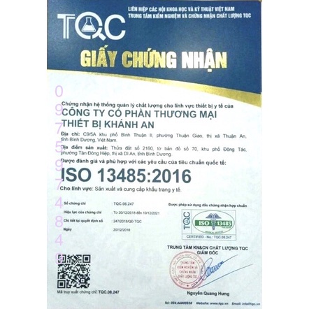 KHẨU TRANG KHÁNH AN KF99 HỘP 30 CÁI