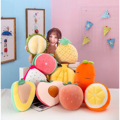 Sầu riêng bông G3B3 gấu bông dưa hấu dễ thương 25cm