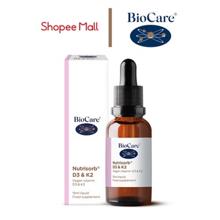 Vitamin D3 và K2 Dạng Giọt Biocare D3 & K2 lọ 15ml