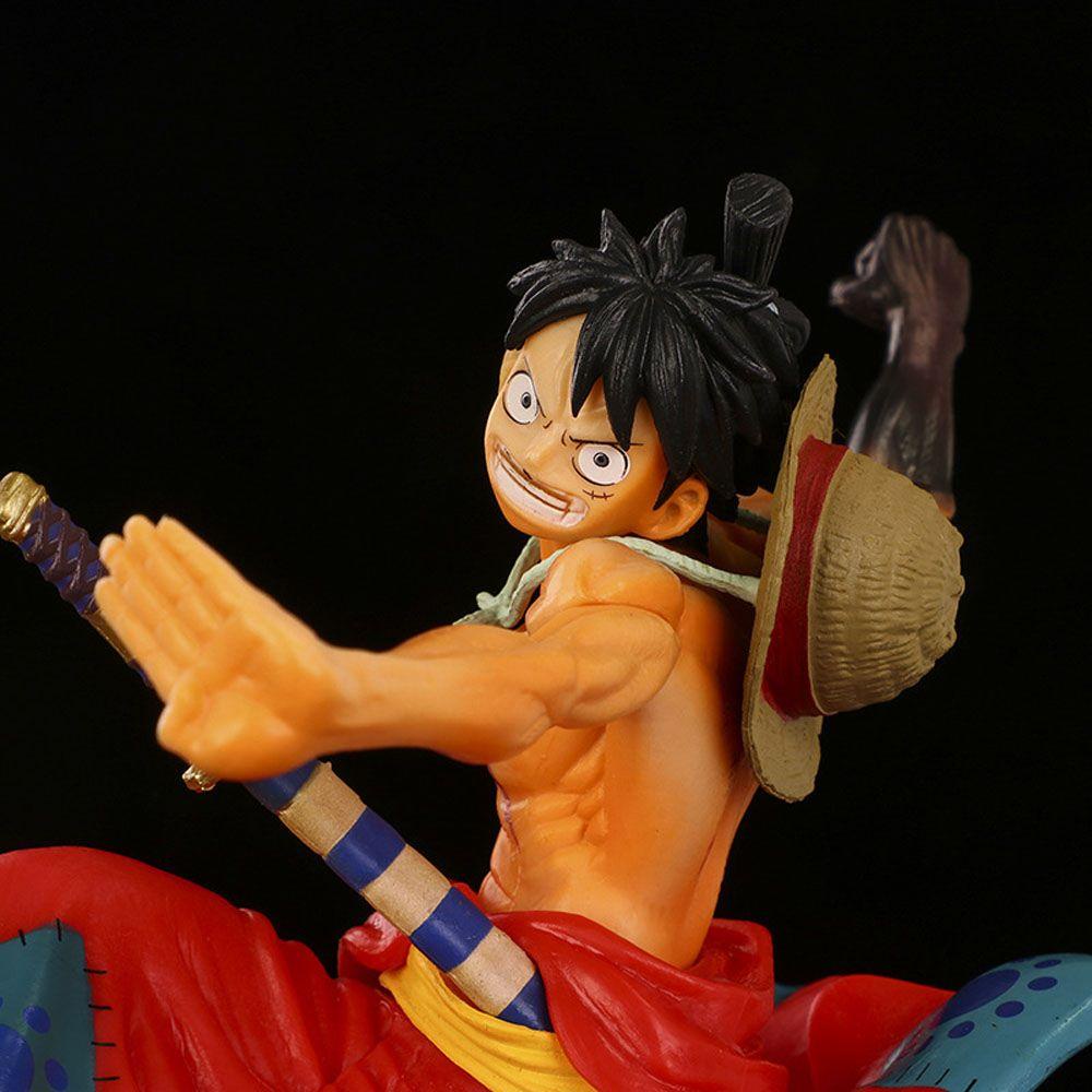 Mô hình nhân vật MMULCK anime Luffy Kazunokuni mini PVC làm quà tặng dành cho trẻ em 20.5cm