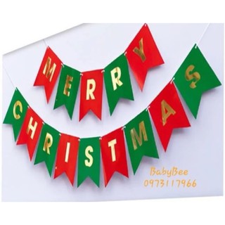 Dây chữ merry christmas