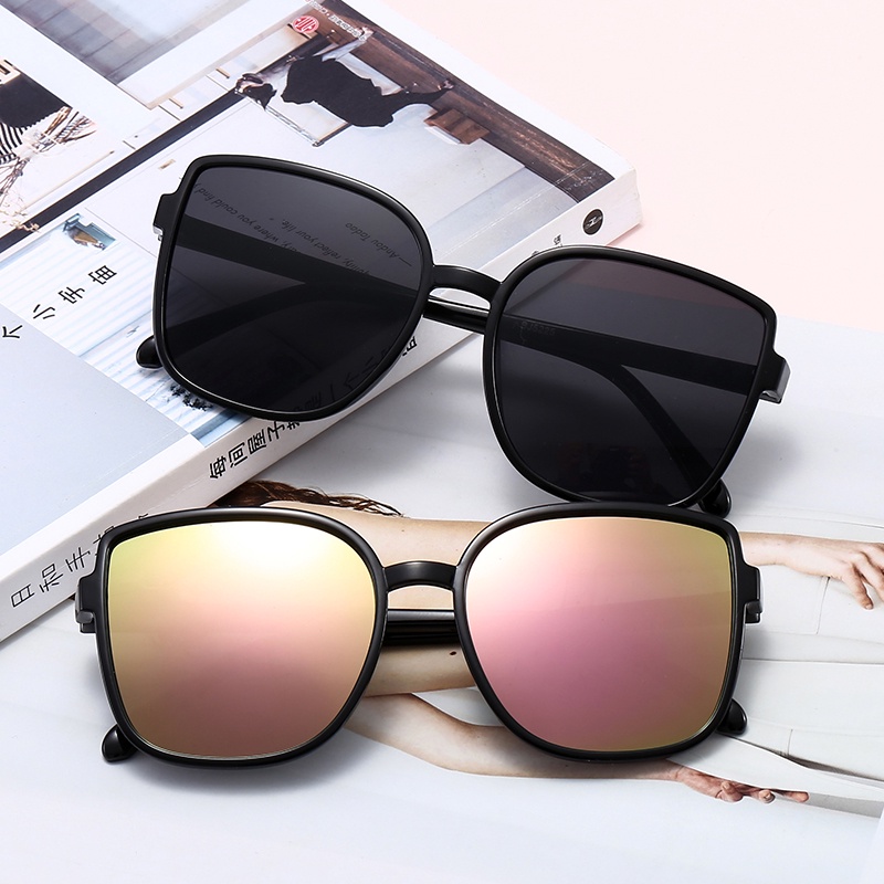 Kính mát gọng vuông nhiều màu sắc chống tia UV400 thời trang cổ điển cho nam và nữ