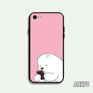 Ốp lưng iPhone 6/6s in hình gấu