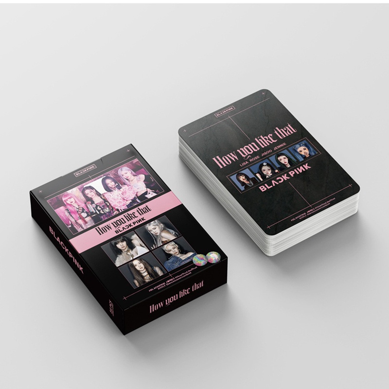 Set 54 thẻ hình nhóm nhạc Blackpink xinh xắn