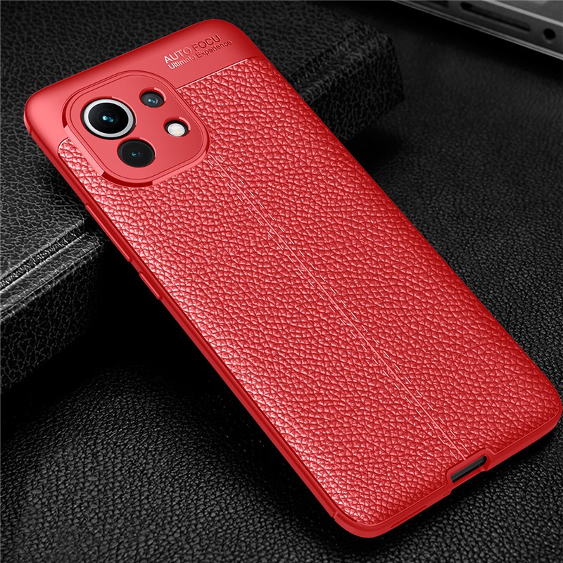 Ốp điện thoại TPU Silicone mềm mỏng chống sốc cho Xiaomi Mi 11 XiaomiMi11