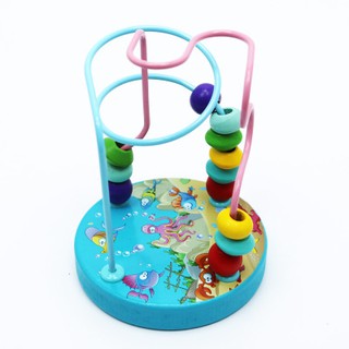 Đồ Chơi LUỒN HẠT Gỗ Montessori cho Bé (Đồ Chơi Thông Minh)