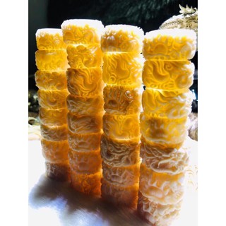 Nhẫn xương mỹ nghệ trạm khắc rồng càn long