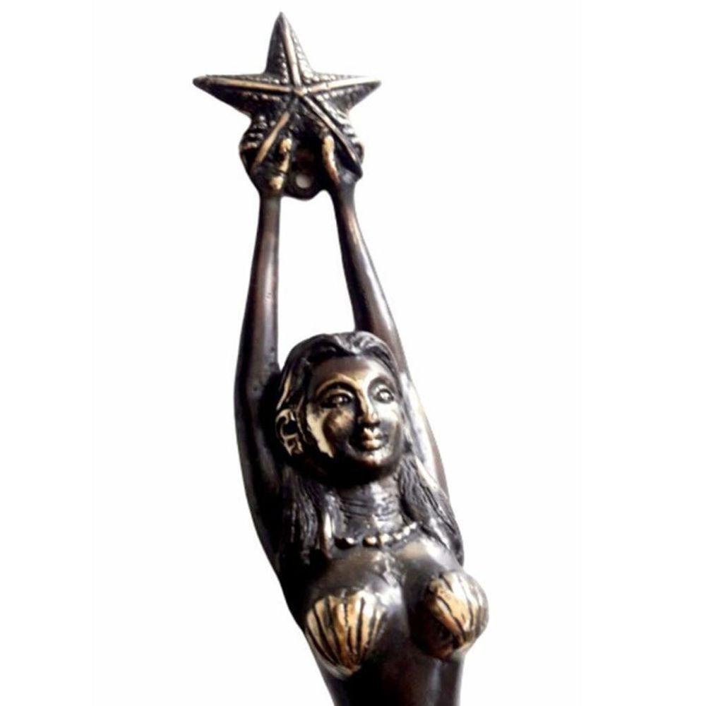 Tay Nắm Cửa Hình Nàng Tiên Cá Phong Cách Retro