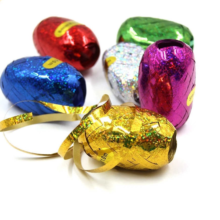 Set 6 cuộn dây ruy băng màu ngẫu nhiên dùng trang trí tiệc cưới/sinh nhật