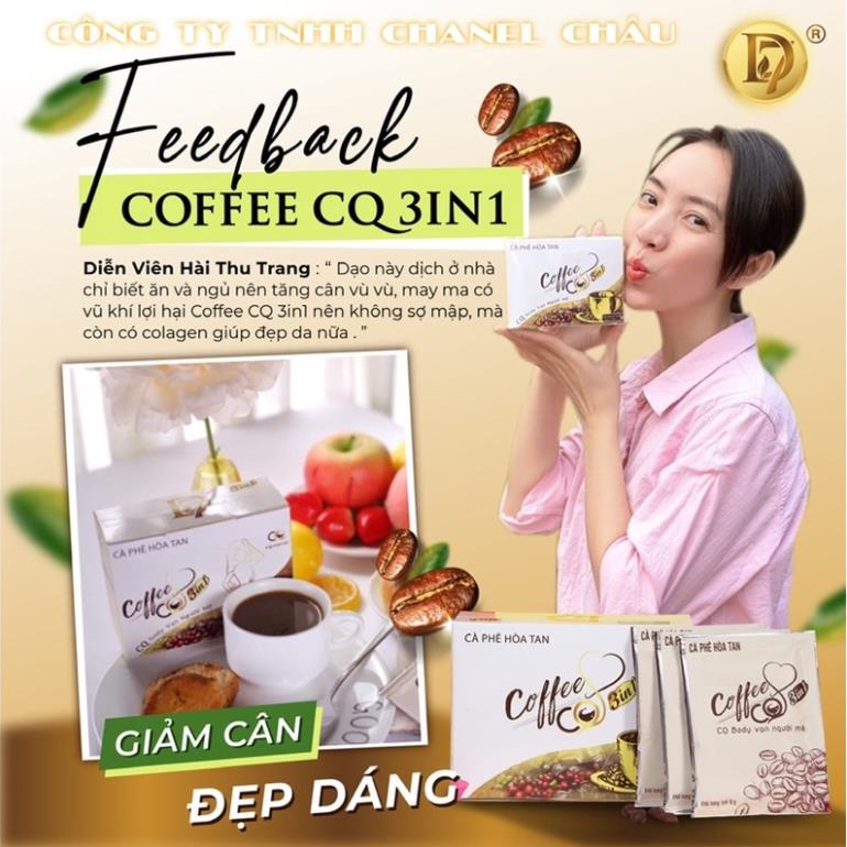Cà phê giảm cân CQ Thái lan chính hãng hộp 10 gói !