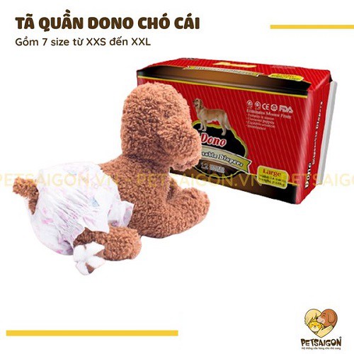 TÃ QUẦN DONO CHO CHÓ MÈO - MIẾNG LẺ