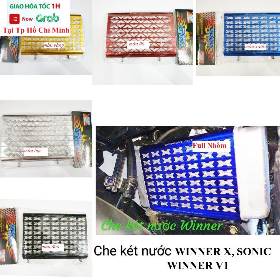 Che Két Nước Hùng Cường Winner 150, Winner X, Sonic Full Nhôm Có Ốc Gắn Cực Kỳ Chắc Chắn