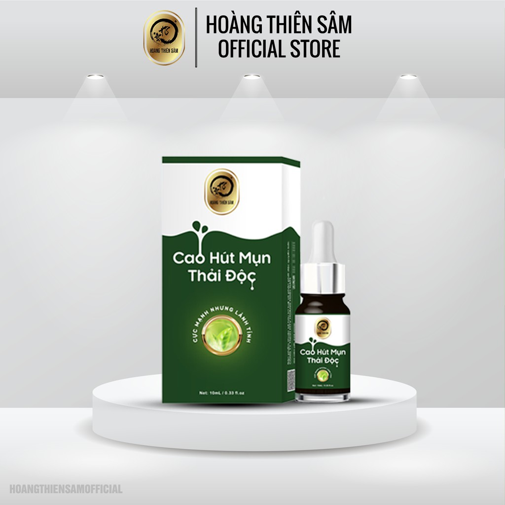 Mặt Nạ Cao Hút Mụn Thải Độc Hoàng Thiên Sâm 10ml