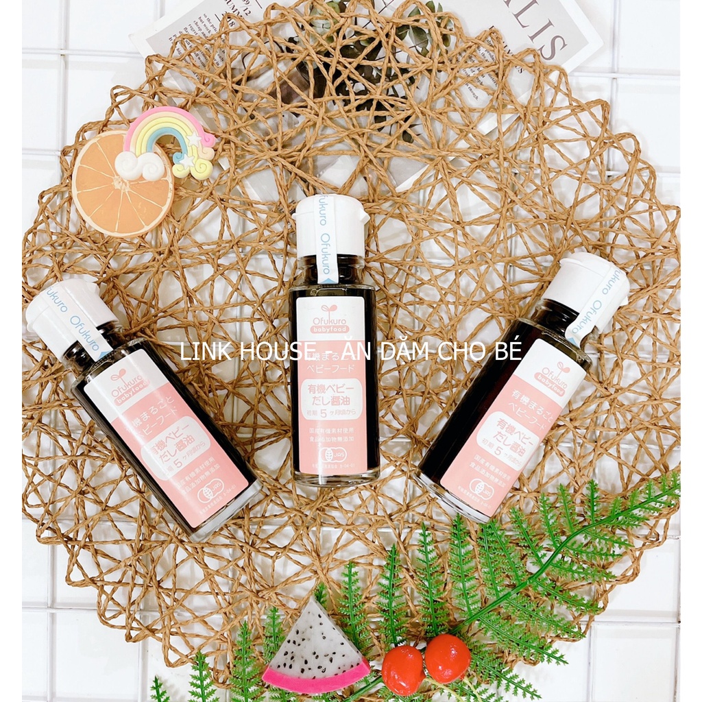Nước tương tách muối Ofukuro nội địa Nhật cho bé ăn dặm 100ml