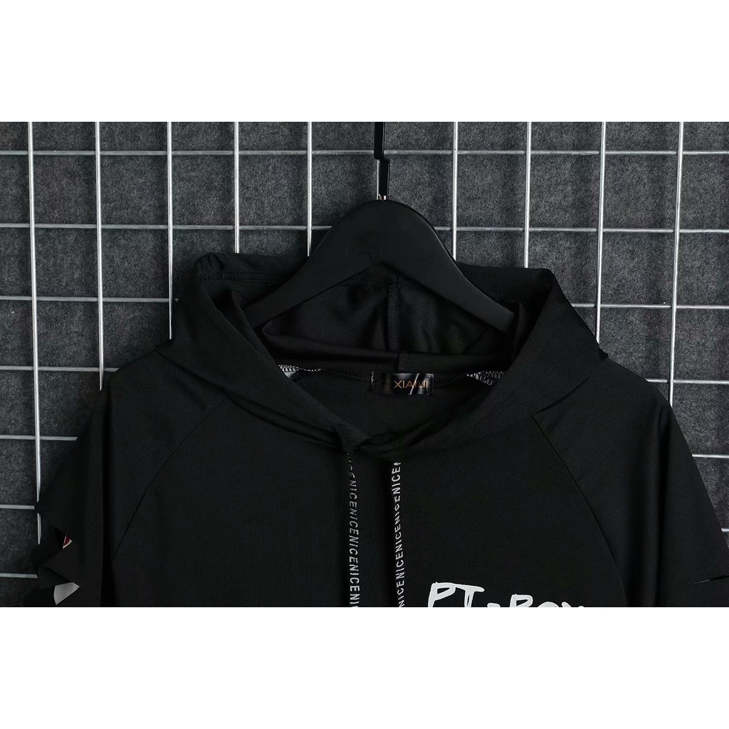 Áo hoodie dáng rộng tay dài in họa tiết thời trang cỡ M-3XL dành cho nam