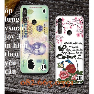 Ốp lưng in hình theo yêu cầu Vsmart Joy 3