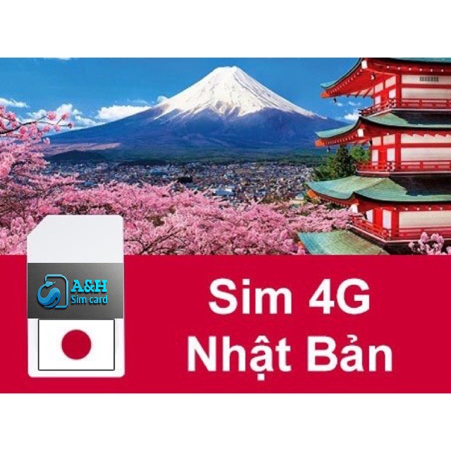 Sim du lịch Nhật Bản (5 ngày)
