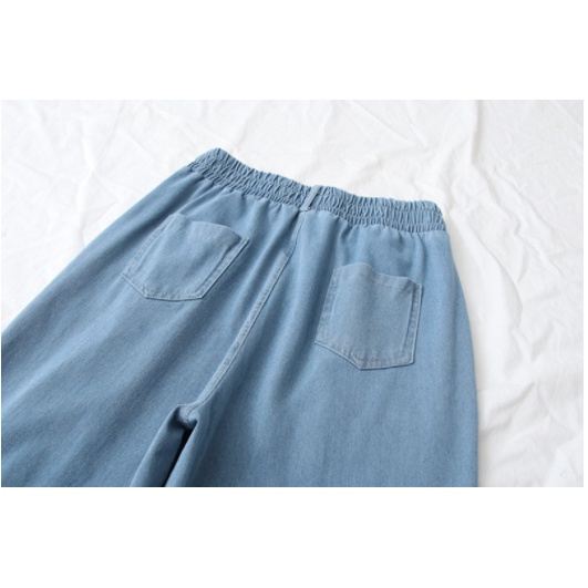 Quần jeans nữ cạp thun Hàn Quốc - chất bò bền đẹp - đủ size 43 đến 67kg QS31