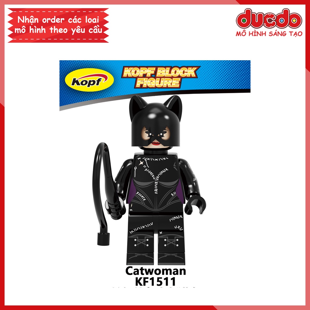 Minifigures các siêu anh hùng Justice League Batman tuyệt đẹp - Đồ Chơi Lắp Ghép Xếp Hình Mini Mô hình Kopf KF6136