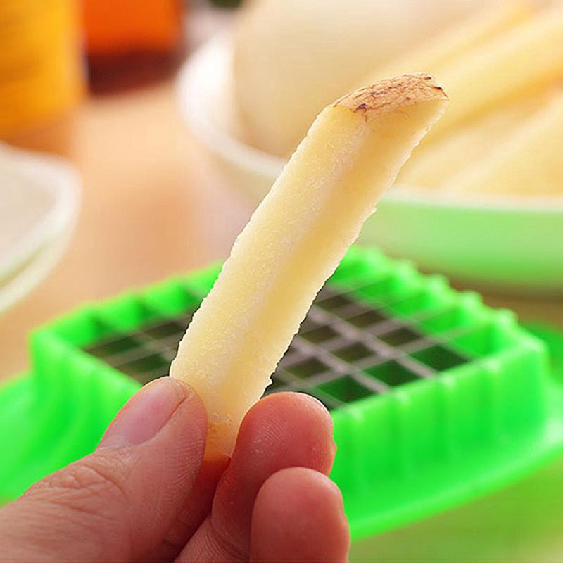 1 Dụng Cụ Cắt Khoai Tây Bằng Thép Không Gỉ