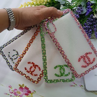 [IB DÒNG ĐT]Ốp lưng handmade đính đá viền đủ màu