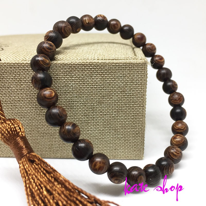 Vòng Tay Trầm Hương KATEDA SHOP Sánh Chìm Mùi Hương Dịu Nhẹ Tự Nhiên Kích Thước 8/10/12/14/16/18mm