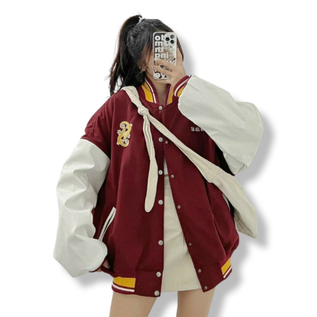 Áo Khoác Bomber UNISEX Form Rộng In Chữ Cực Ngầu Cực Phong Cách Mẫu Mới Cực HOT  - ĐĂNG QUANG CLOTHER