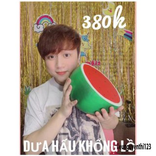 [25CM-30CM-ĐẠI KHỔNG LỒ] Squishy dưa hấu khổng lồ - siêu to khổng lồ (20 mẫu)