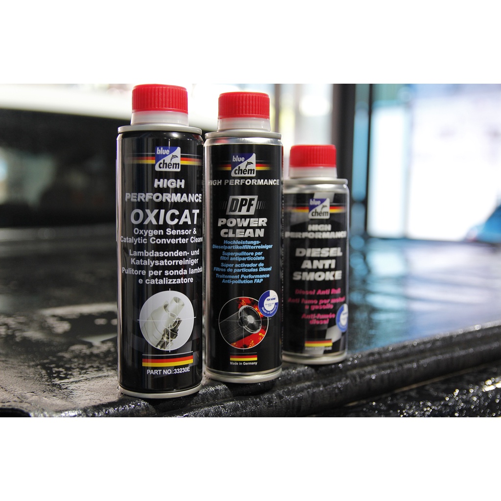 Dung dịch Bluechem Vệ sinh Bộ lọc muội than Diesel  300ml