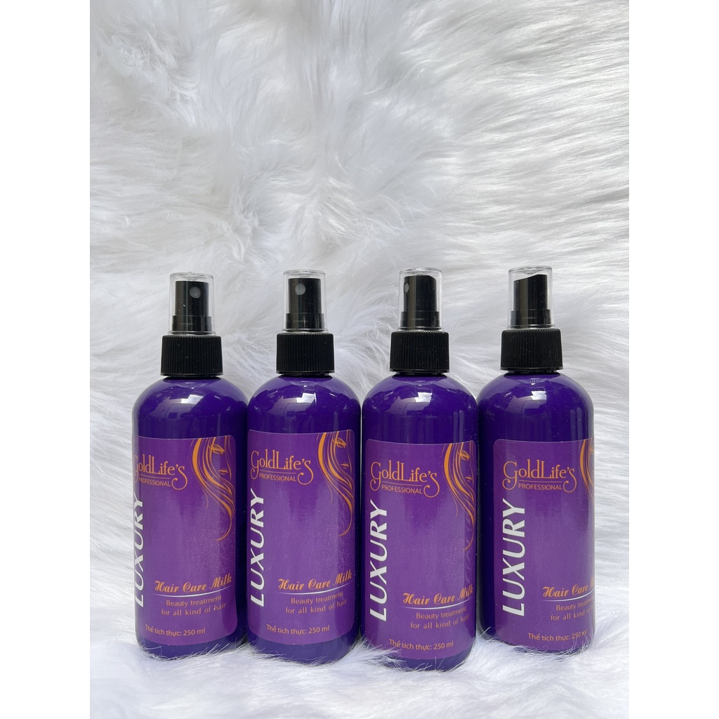 Sữa dưỡng tóc GoldLife's phục hồi tóc siêu mềm mượt 250ml