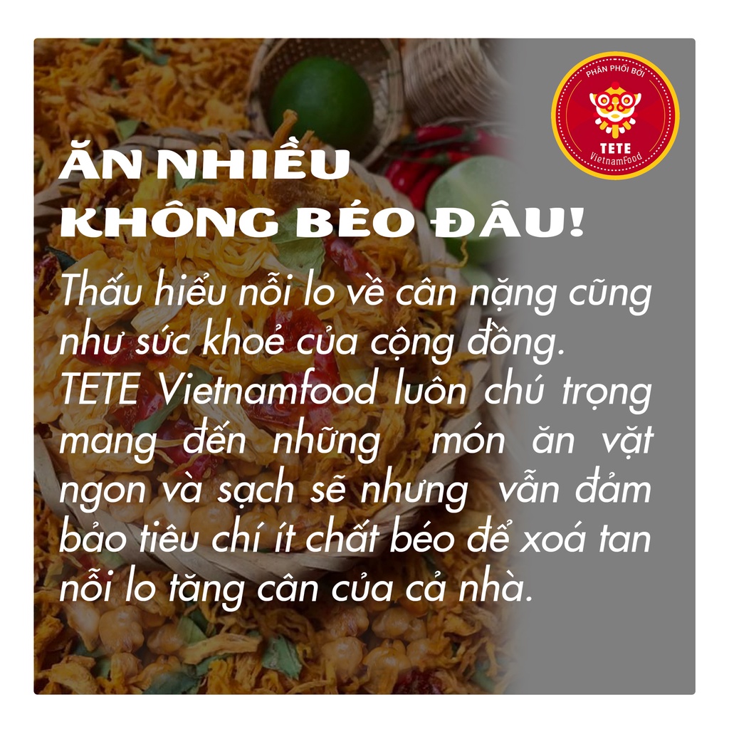 Bắp Lắc Khô Gà Lá Chanh TETE 500 gram | BigBuy360 - bigbuy360.vn