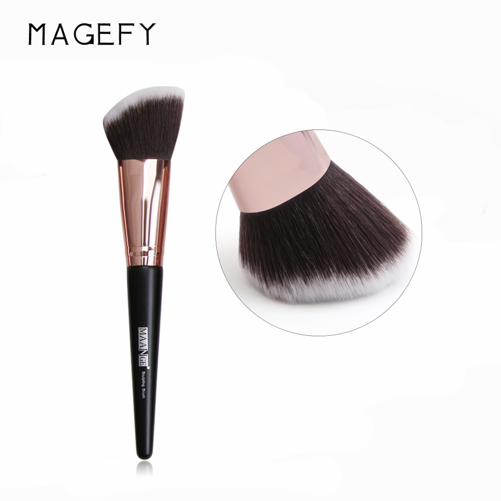 Cọ trang điểm MAGEFY phủ phấn và má hồng tiện dụng