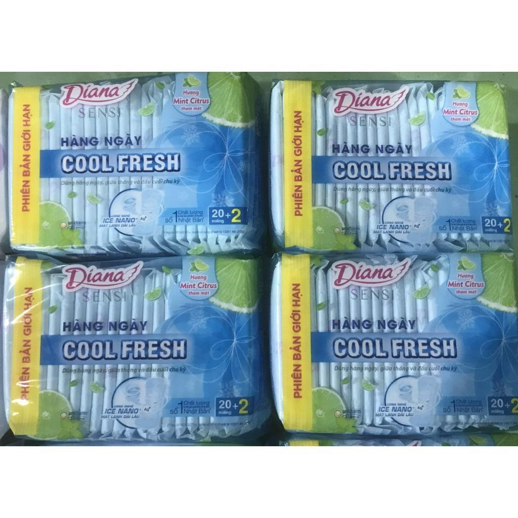 Băng vệ sinh Hàng ngày Sensicool Fresh 20 miếng
