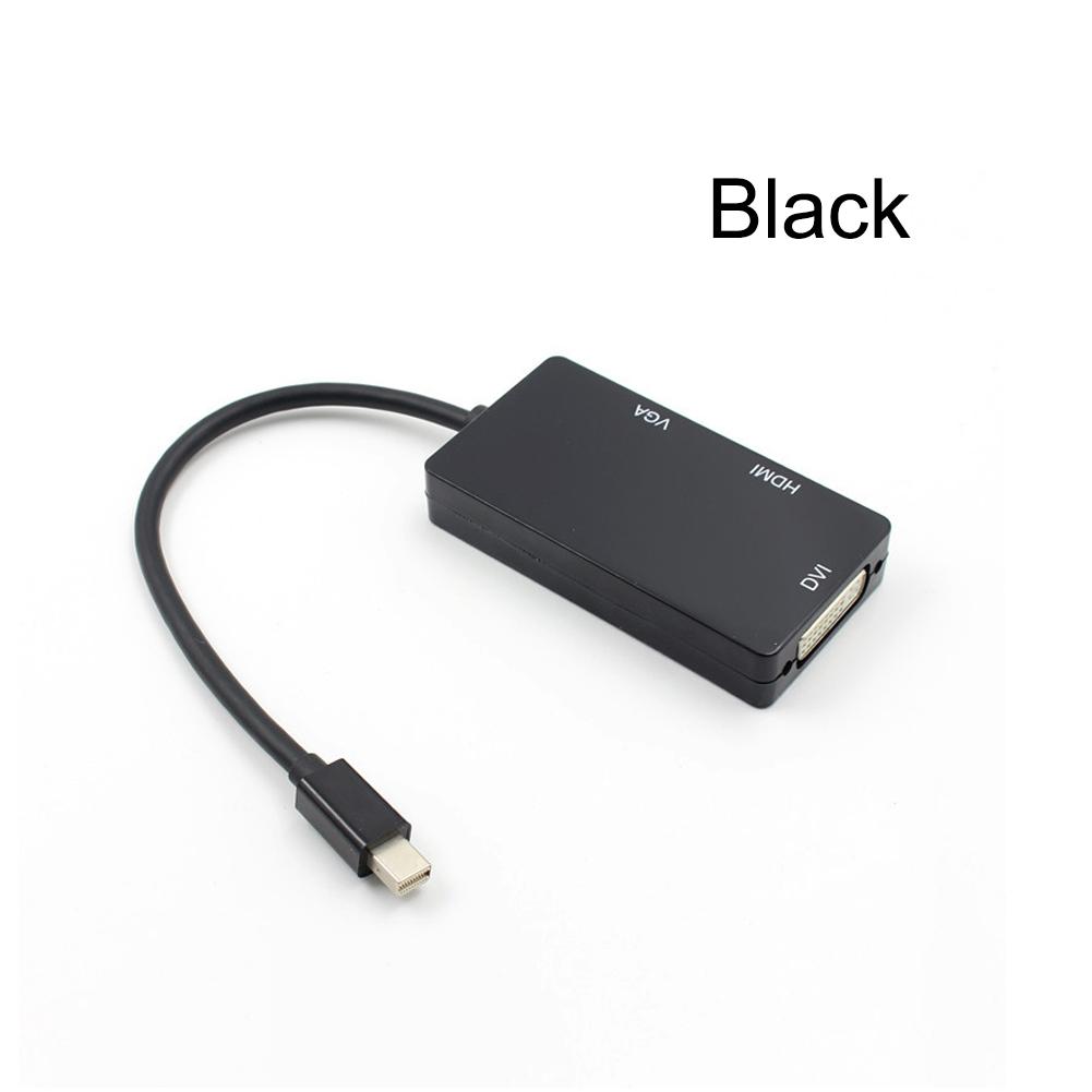 Cổng Mini Display Port sang DVI VGA Bộ chuyển đổi HDMI 1080P tương thích với MacBook Pro / Air