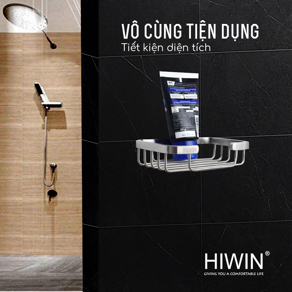 Kệ đựng xà bông xà phòng nhà tắm inox 304 đúc HIWIN Y-215