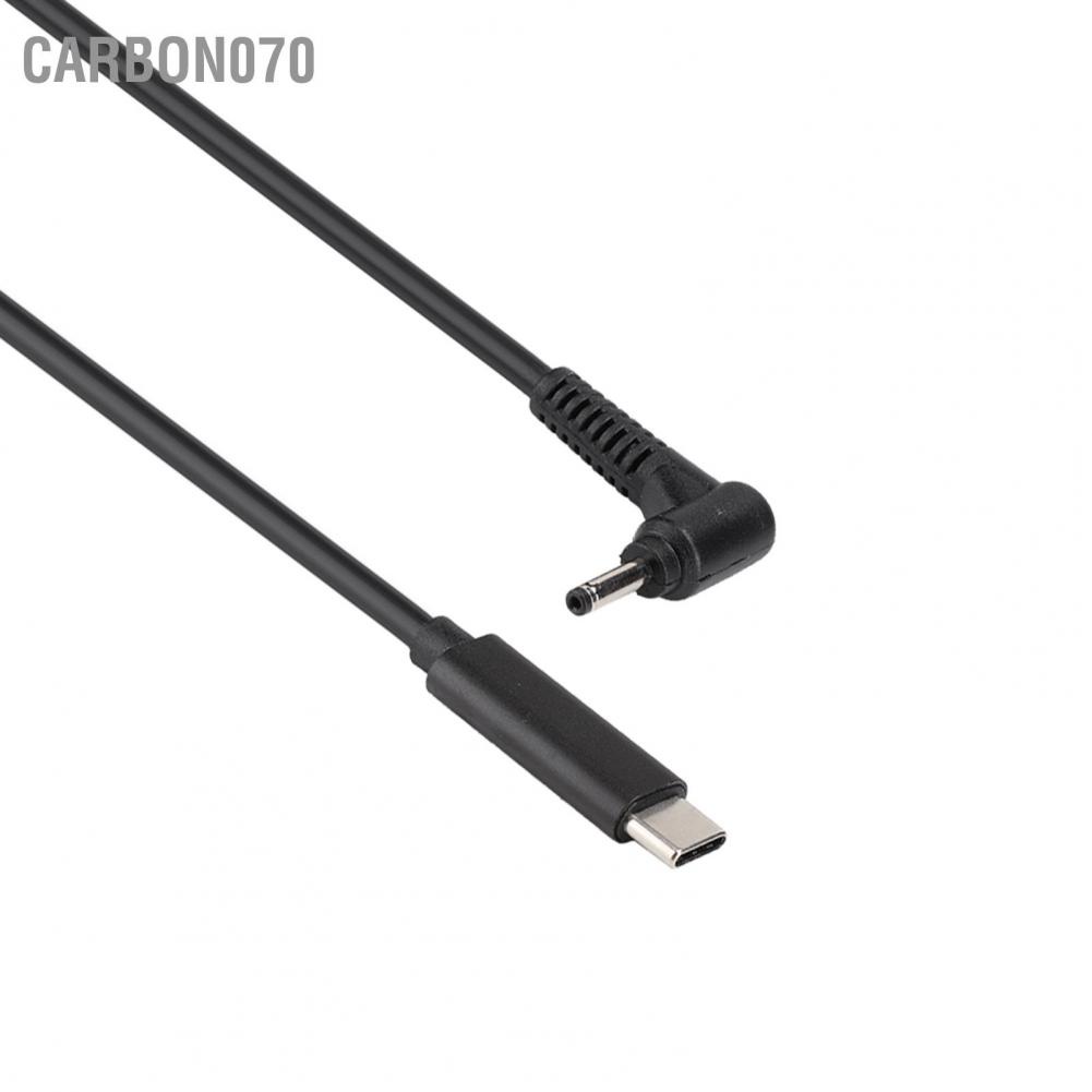 Hàng Sẵn  Dây cáp sạc TYPE ‑ C Male To DC 3.0mm X 1.0mm adapter cho laptop Acer / Samsung Ultrabook【Carbon070】