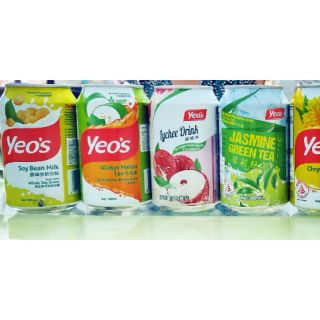 1 lon nước yeos mix vị nhập khẩu singapore 300ml