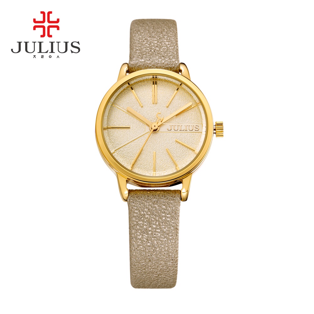 Julius Đồng Hồ quartz Mặt Nhám Chống Thấm Nước Phong Cách Hàn Quốc 944