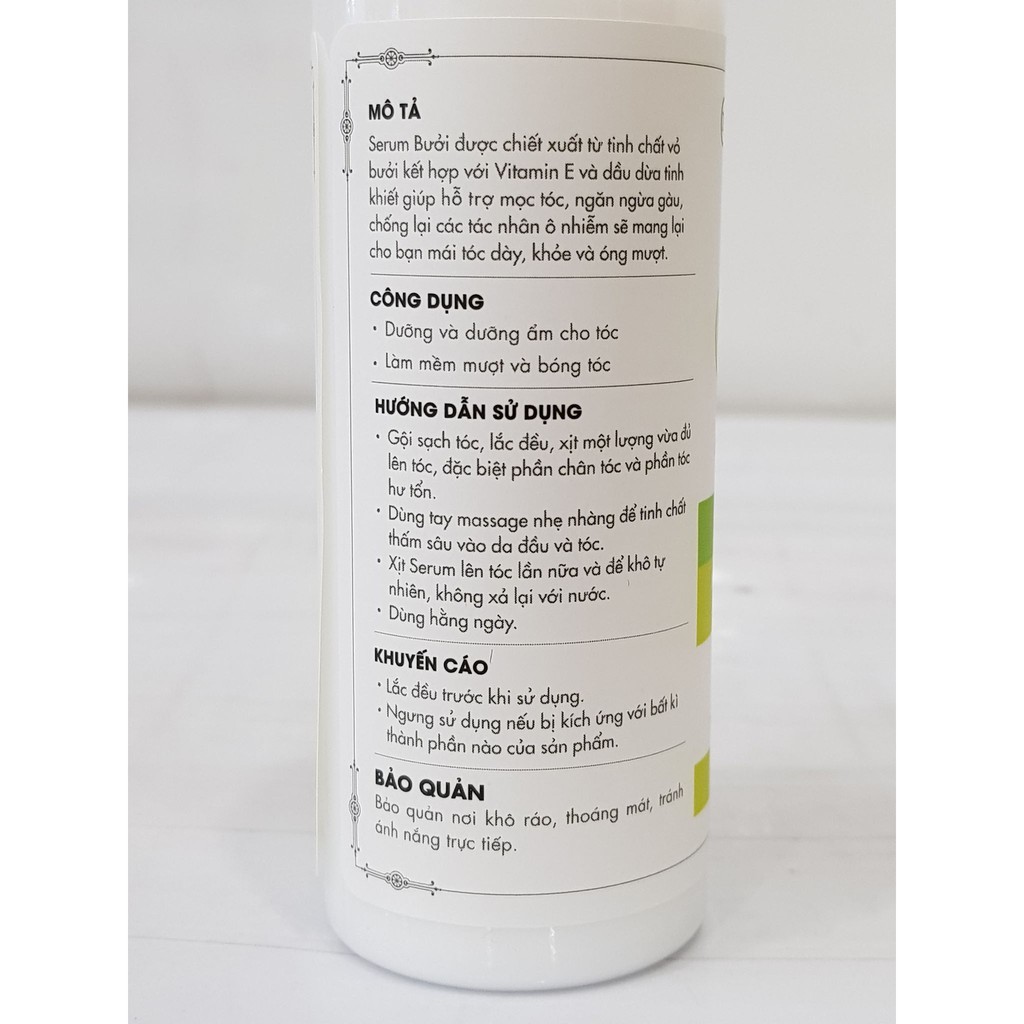 Serum Bưởi MILAGANICS 100ml Ngăn Rụng Và Kích Thích Mọc Tóc | BigBuy360 - bigbuy360.vn