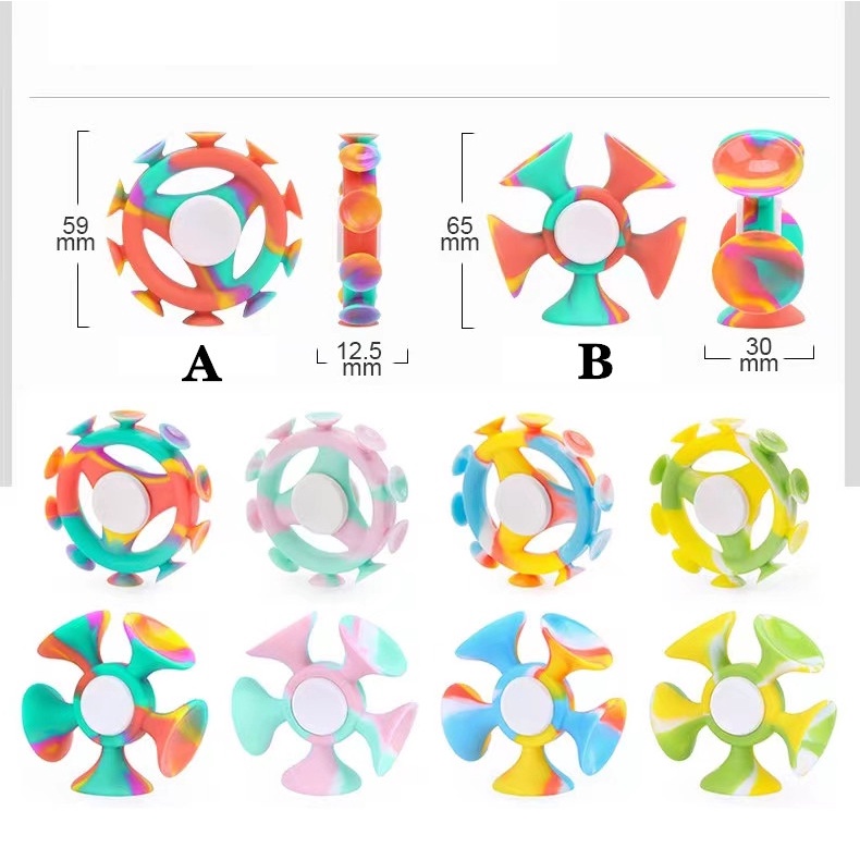 Đồ Chơi Fidget Spinner Edc Giảm Căng Thẳng